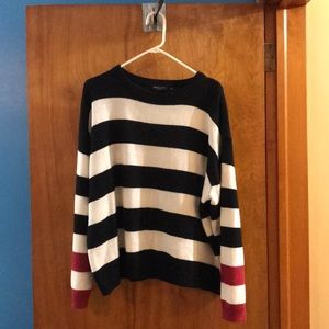 Color block sweater